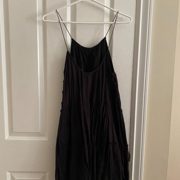 Urban Outfitters Black Boho Strappy Dress - Picture 2 of 2